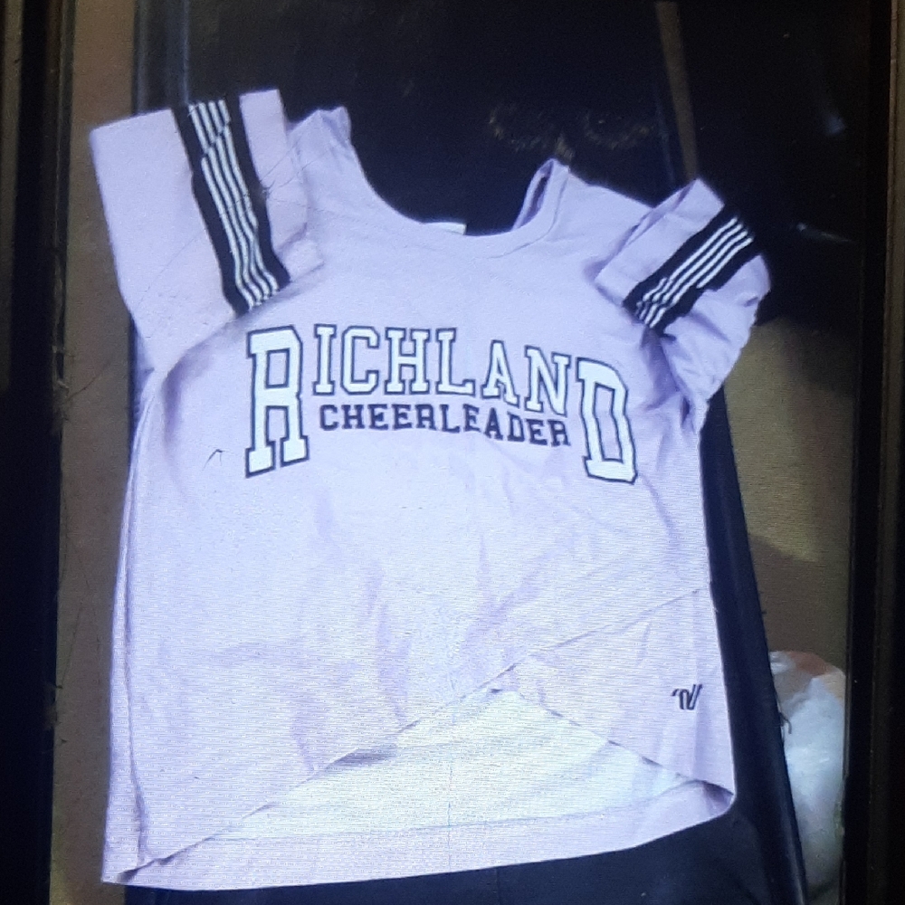 Richland Cheerleader Kids Shirt - Purple